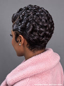 Promotion 13x4 lace front Wig pixie 100% Human Hair