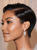 Lace front 13x4 wig Pixie wig straight 100% Human Hair