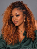 HairBS Feather Crochet Human Hair Extensions deep wave brown invisible and comfortable 100% Human Hair