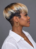 Machine made honey lighlight 1B/27# straight Topper Unit( NOT A WIG)