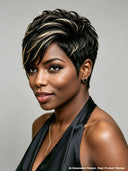 Ready & go Gluelesse wig quick weave machine made