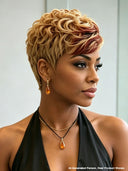 Ready to go Gluelesse wig quick weave blonde
