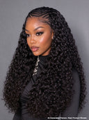 Feather Crochet Human Hair Extensions water wave invisible and comfortable 100% Human Hair