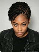 Full Lace wig With Braided pixie wig