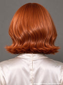 13x4 lace front Wig straight bob orange 8 inch 100% Human Hair