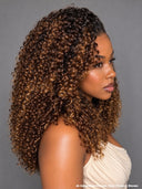 Feather Crochet Human Hair Extensions deep wave brown invisible and comfortable 100% Human Hair