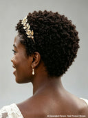 Pixie wig quick weave black 13x4 Lace afro curly 100% Human Hair