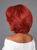 13x4 lace front Wig orange pixie cut wig 100% Human Hair