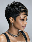5x5 lace closure Wig highlight quick weave