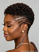 Topper Unit Ready to go curly for black woman( NOT A WIG)