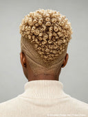 Topper Unit Machine made blonde for black woman( NOT A WIG)