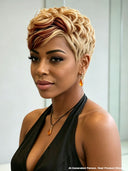 Ready to go Gluelesse wig quick weave blonde