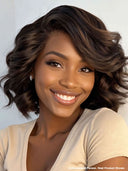Ready to go 13x4 lace front bob wig black 100% Human Hair