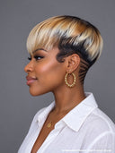 Machine made honey lighlight 1B/27# straight Topper Unit( NOT A WIG)