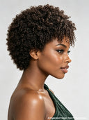Special Offer curly wave pixie wig glueless wig 100% Human Hair