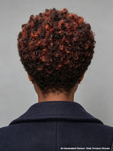 Pixie wig lace front highlight afro curly 100% Human Hair