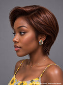 13x4 lace front Wig brown straight pixie cut wig lace pre cut 100% Human Hair