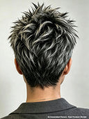 Wear to go Machine Made Salt And Pepper pixie cut wig