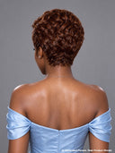13x4 lace front Wig brown pixie cut wig pre-cut lace 100% Human Hair
