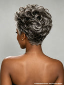 Lace closure 5x5 Pixie wig Salt and Pepper Quick weave
