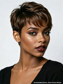 Wear to Go quick weave Pixie wig brown for black woman