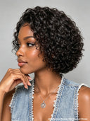 4x4 lace closure Wig curly wave BOB Half-price 100% Human Hair