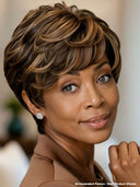 Wear to Go quick weave Pixie wig machine made