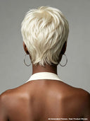 Lace front 13x4 pixie cut wig quick weave white