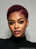 Lace front 13x6 Pixie wig curly burgundy lace pre-cut for black woman