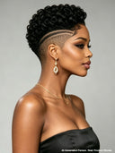 Topper Unit curly wig for black woman Machine made( NOT A WIG)