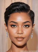 Lace front 13x4 wig Pixie wig straight 100% Human Hair