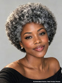 Wear to Go Glueless Pixie wig Salt and Pepper afro