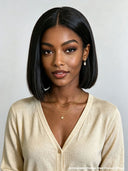 2X6 lace closure the luxe Straight bob