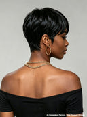 Wear to Go Gluelesse wig Black Pixie wig