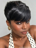 Ready to Go Glueless Wig pixie cut 100% Human Hair