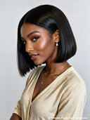 2X6 lace closure the luxe Straight bob