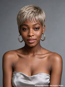 Lace front 13x4 Pixie wig Unique colors 100% Human Hair