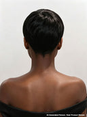 Glueless wig pixie cut for black woman