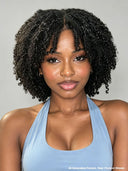 Full Lace wig The Evening Collection Pre-styled Updo With Braided