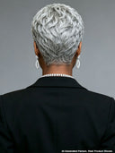 Lace closure 5x5 Pixie wig gray quick weave
