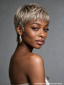 Lace front 13x4 Pixie wig Unique colors 100% Human Hair