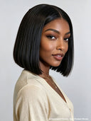 2X6 lace closure the luxe Straight bob
