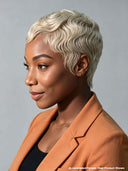 Full lace wig pixie cut for black woman