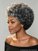 Wear to Go Glueless Pixie wig Salt and Pepper afro