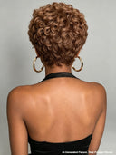 Pixie wig Lace front 13x4 brown finger wave for black woman