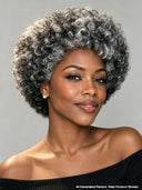 Wear to Go Glueless Pixie wig Salt and Pepper afro