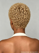 Full lace wig pixie afro honey