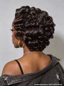 Pixie wig Lace front 13x4 brown for black woman