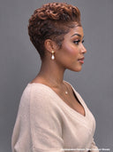 Full lace pixie wig brown quick weave