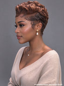Full lace pixie wig brown quick weave